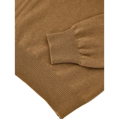Brown Wool Turtleneck