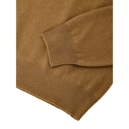 Brown Wool Turtleneck