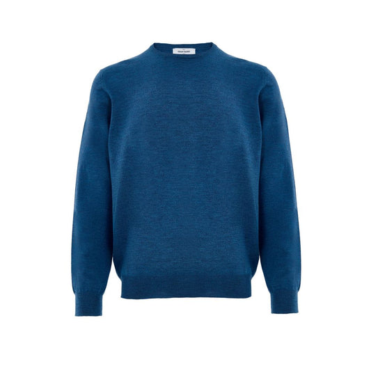 Blue Wool Sweatshirt
