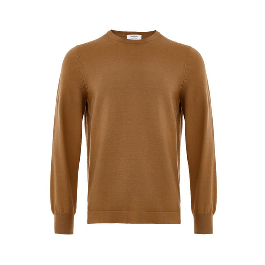 Brown Wool Sweatshirt