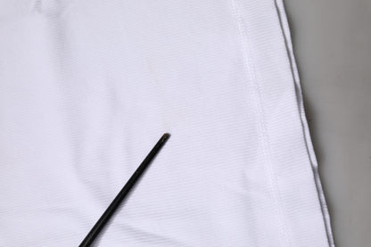 White Ribbed Cotton Sleeveless Tank Top T-shirt