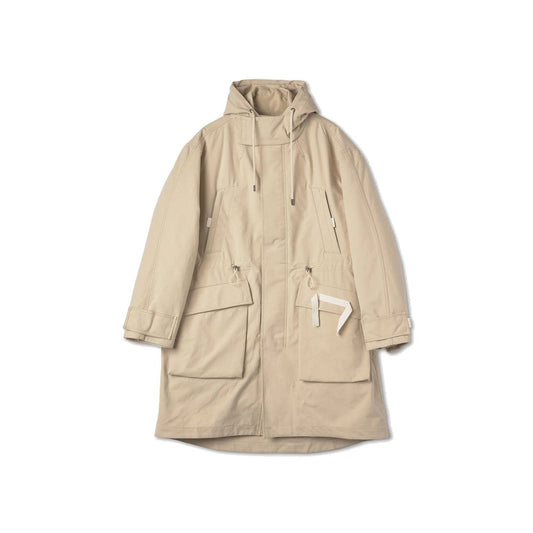 Beige Cotton Coat