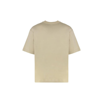Beige Cotton T-Shirt