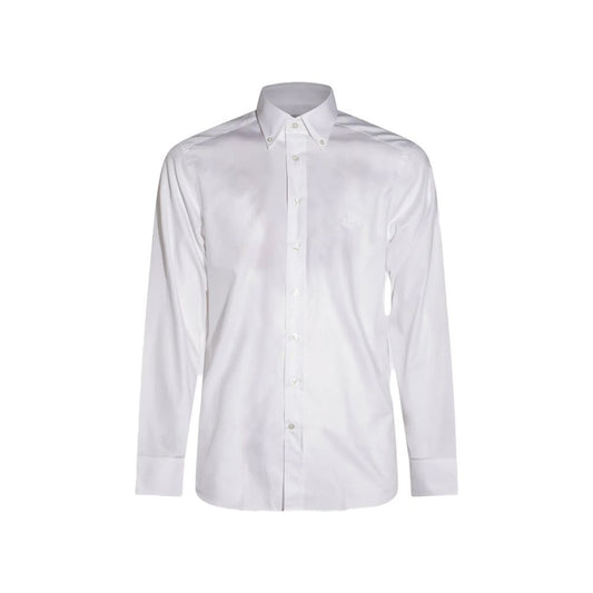 White Cotton Dress Shirt