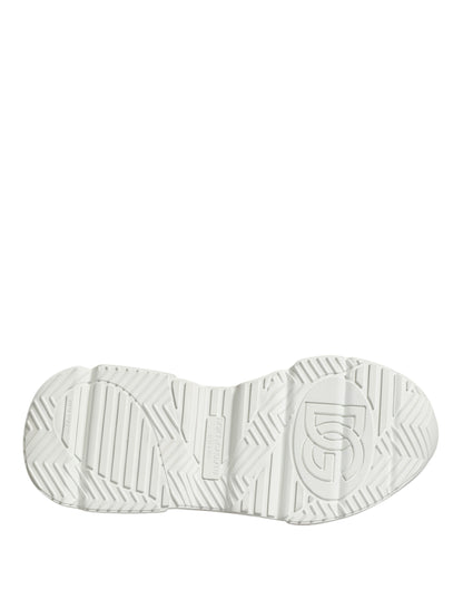 White Calfskin Leather Low Top Sneakers Shoes