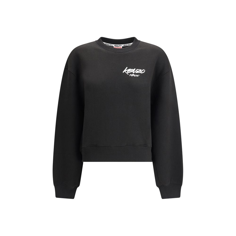 Black Cotton Sweatshirt