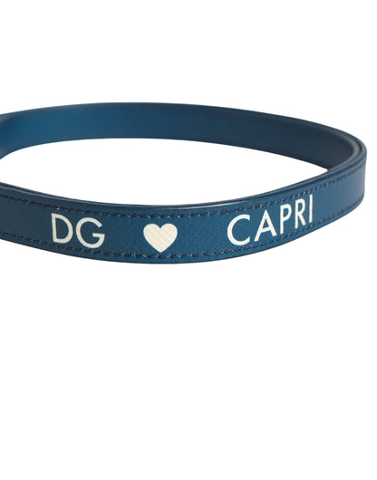 White Calf Leather Logo Flip Holder Strap Airpods Case