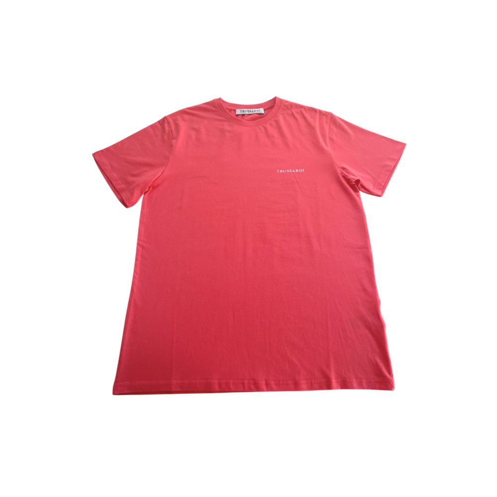 Red Cotton Men's T-Shirt