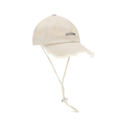 Beige Cotton Cap (Baseball Hat)