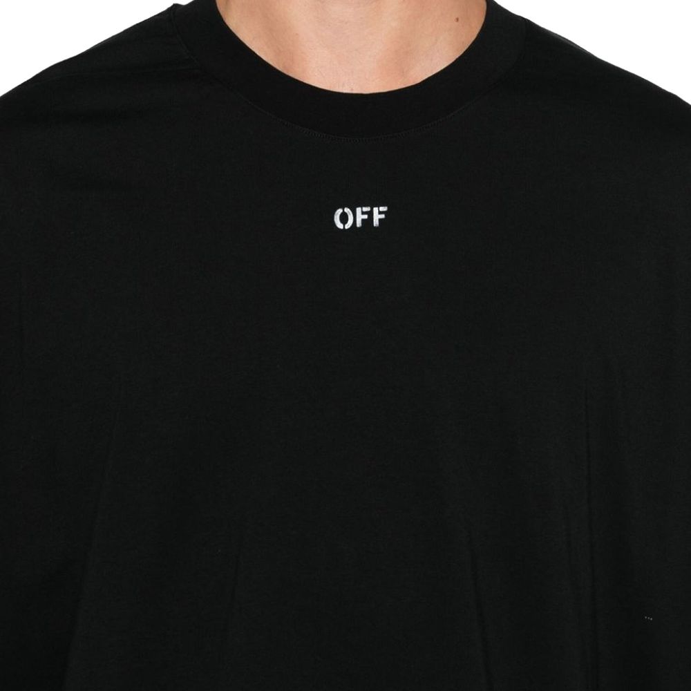 Black Cotton T-Shirt