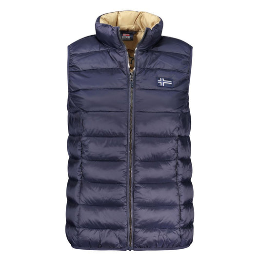 Blu Poliammide Women's Vest
