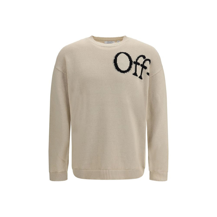 Beige Cotton Sweatshirt