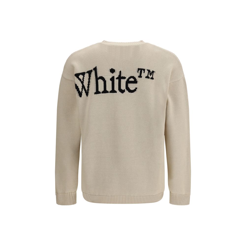 Beige Cotton Sweatshirt