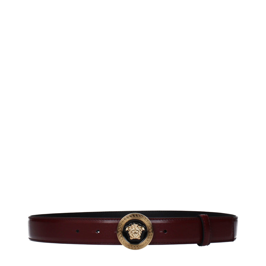 Red Leather Regular Belt