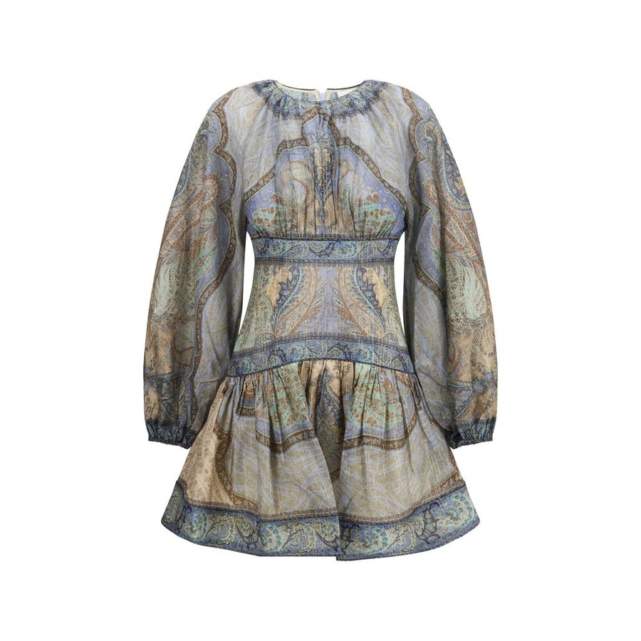 Multicolor Cotton Casual Dress