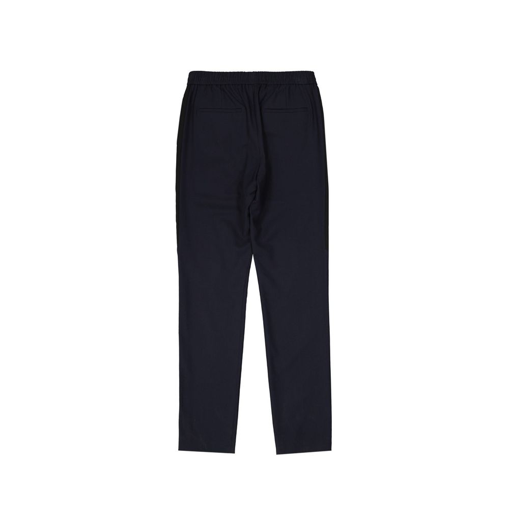 Blue Wool Pants