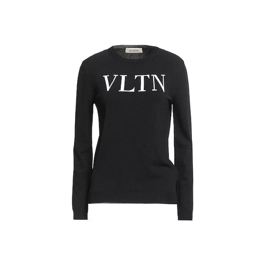 Black Polyamide Sweatshirt