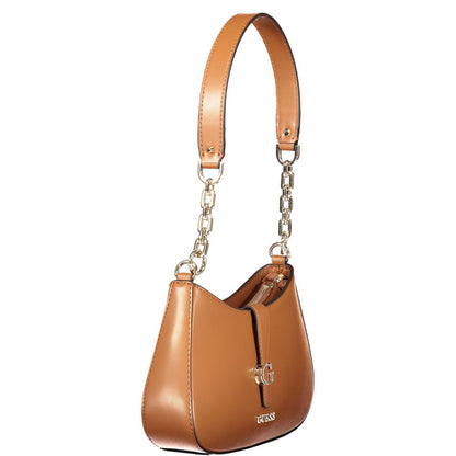 Marrone Poliuretano Women Handbag