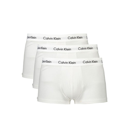 White Cotton Men's Trunk