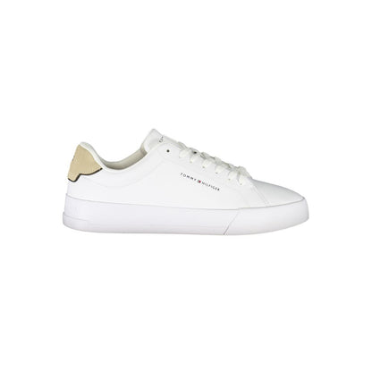 Bianco Polyurethane Men Sneaker