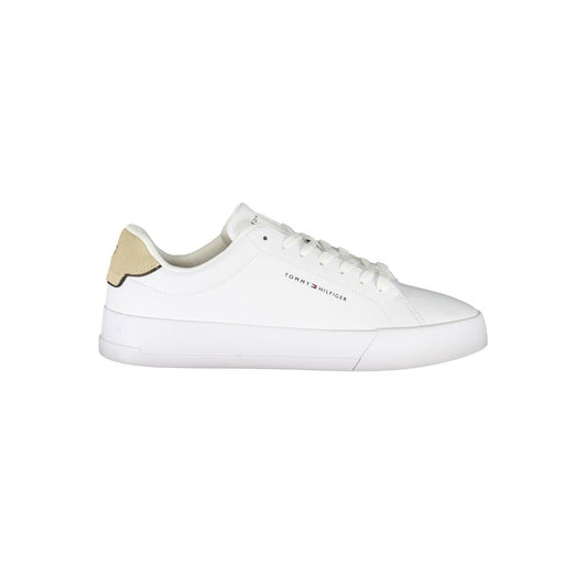Bianco Polyurethane Men Sneaker