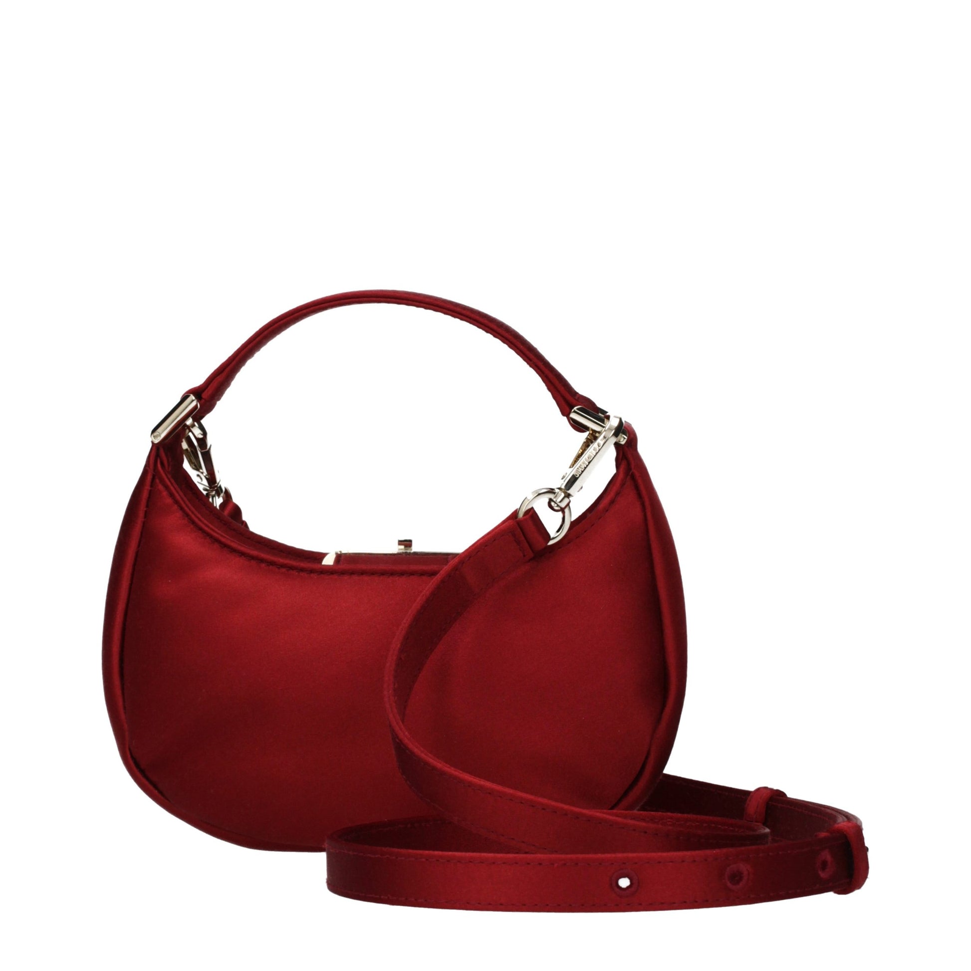 Red Satin Handbag