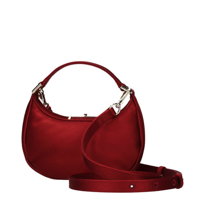 Red Satin Handbag