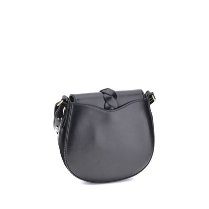 Black Calf Leather Bos Taurus Shoulder Bag