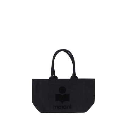 Black Cotton Shoulder Bag