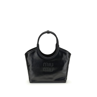 Black Calf Leather Bos Taurus Handbag