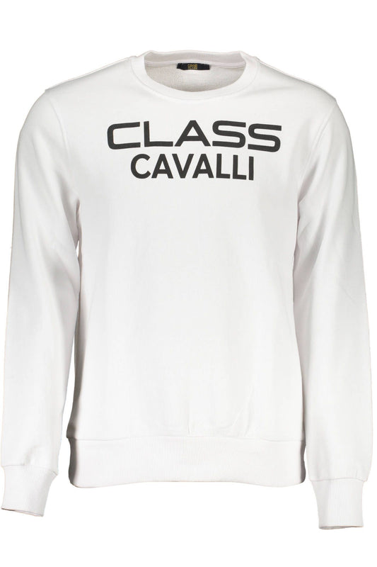 White Cotton Men Sweater