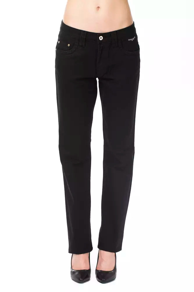 Black Cotton Pant