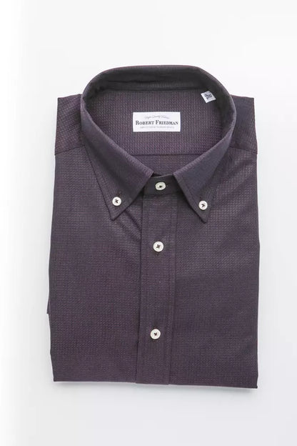 Black Cotton Men's Shirt