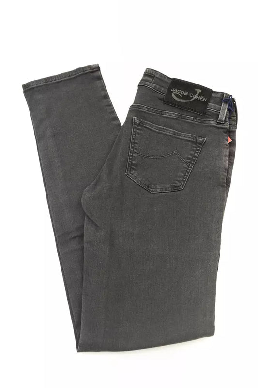 Black Cotton Jeans Denim