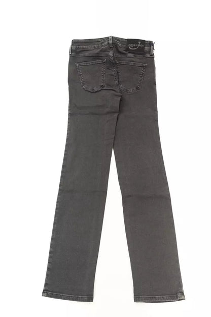 Black Cotton Jeans Denim