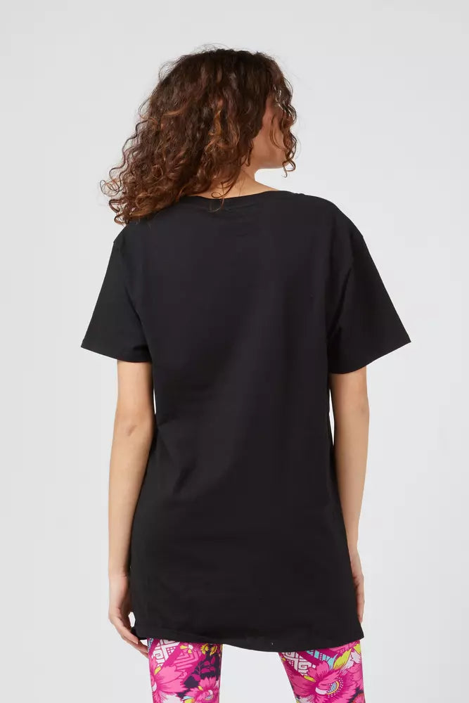 Black Cotton T-Shirt