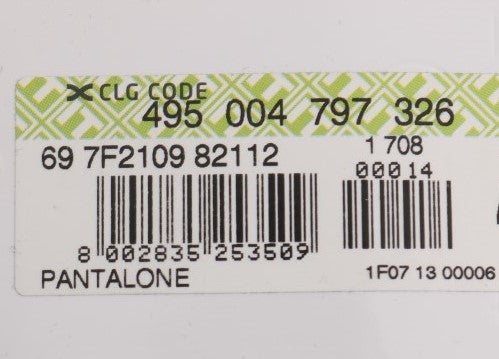 Black Cotton Stretch Chinos Pants