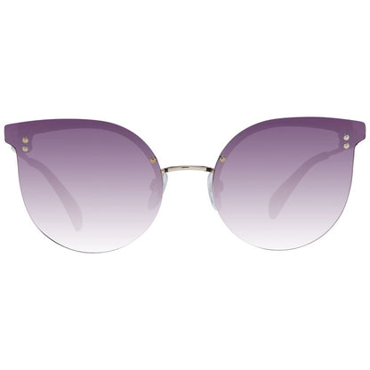Gold Stainless Steel Sunglasses