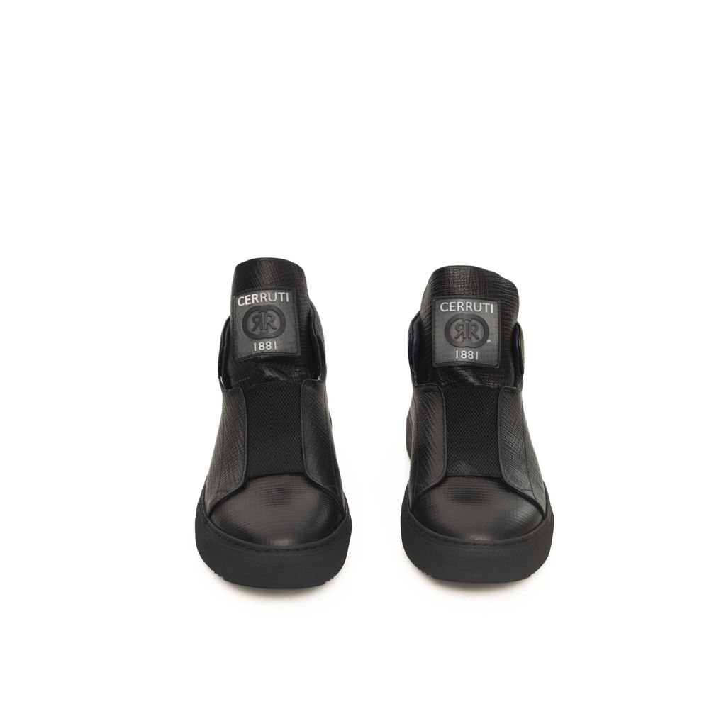 Black Calfskin Sneaker