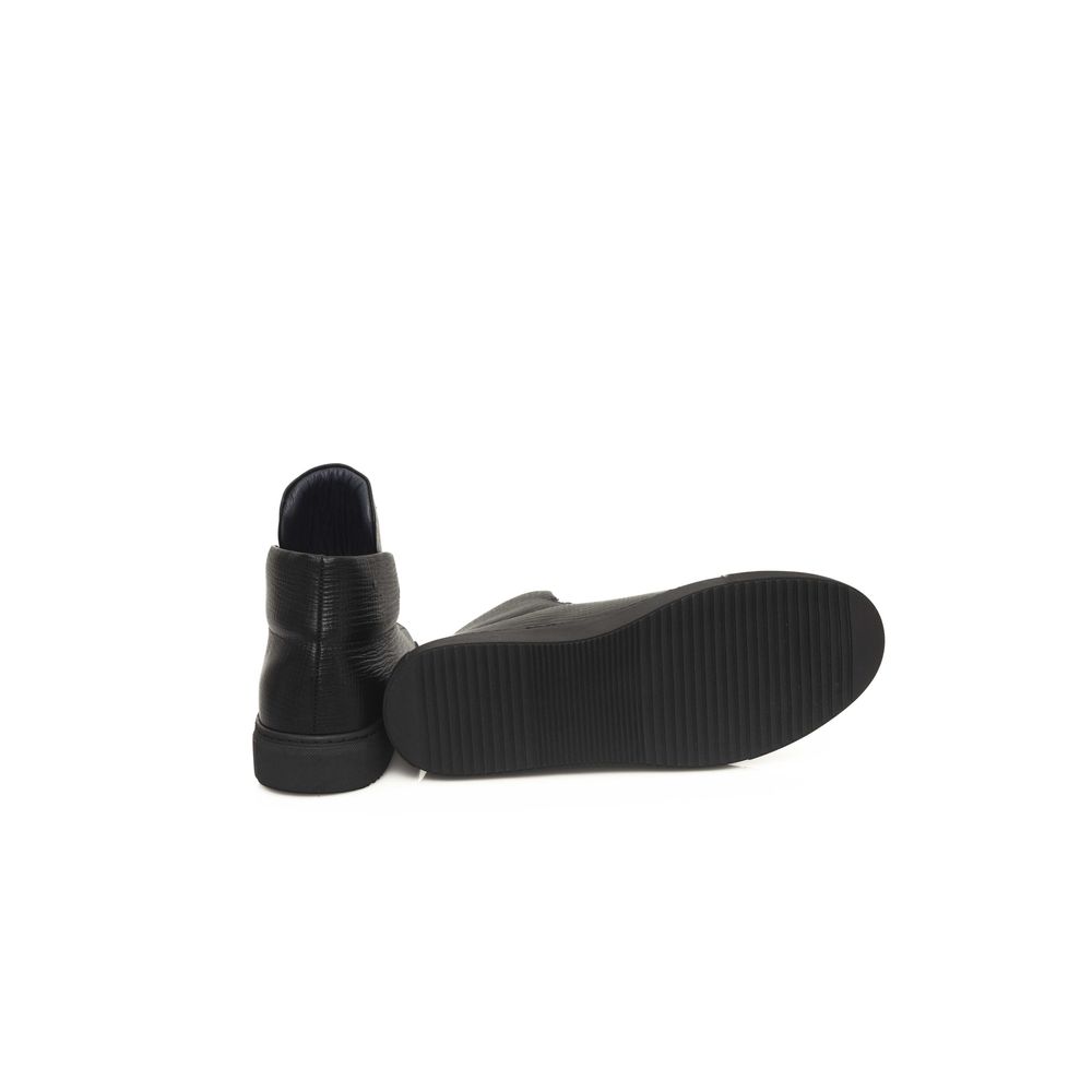 Black Calfskin Sneaker