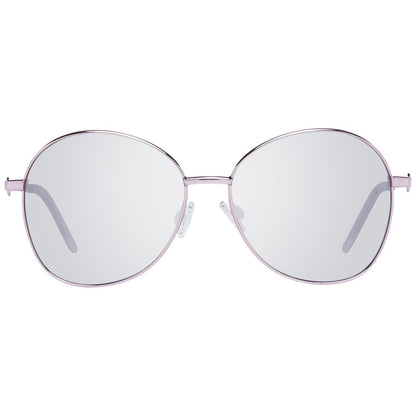 Rose Gold Metal & Plastic Sunglasses