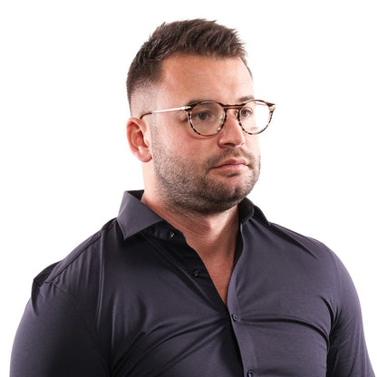 Brown Metal & Plastic Glasses (Frames)