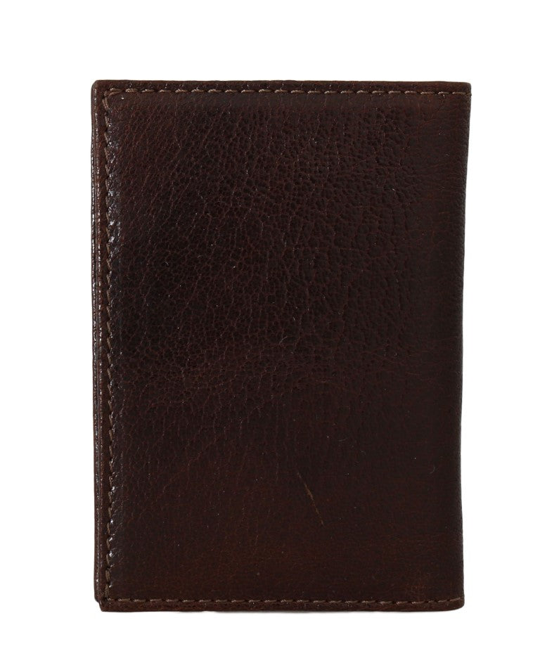 Brown Leather Bifold Wallet