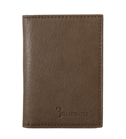Brown Leather Bifold Wallet