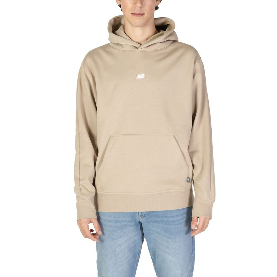 Beige Recycled Polyester Hoodie