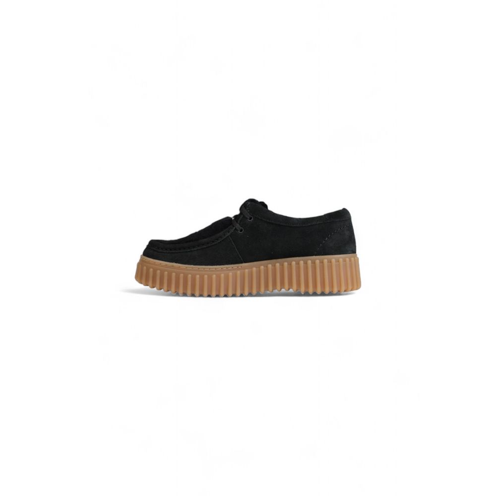 Black Sponge Platform Pumps