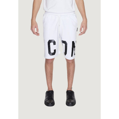 White Cotton Bermuda Shorts