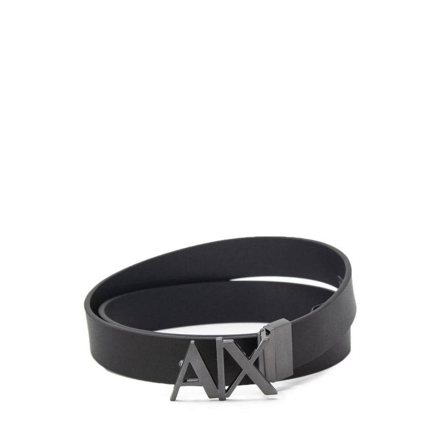 Black Leather Regular Belt