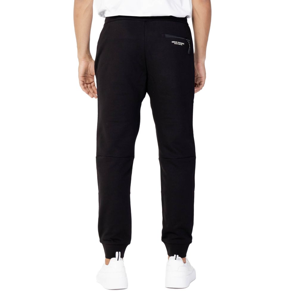 Black Cotton Joggers (Workout Pants)