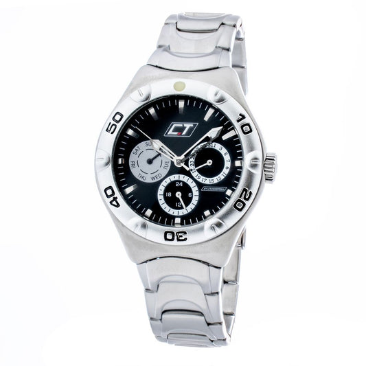 Gray Stainless Steel Bracelet Watch